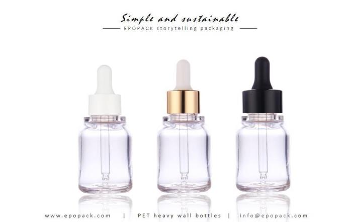 Curvy PET Dropper Bottles